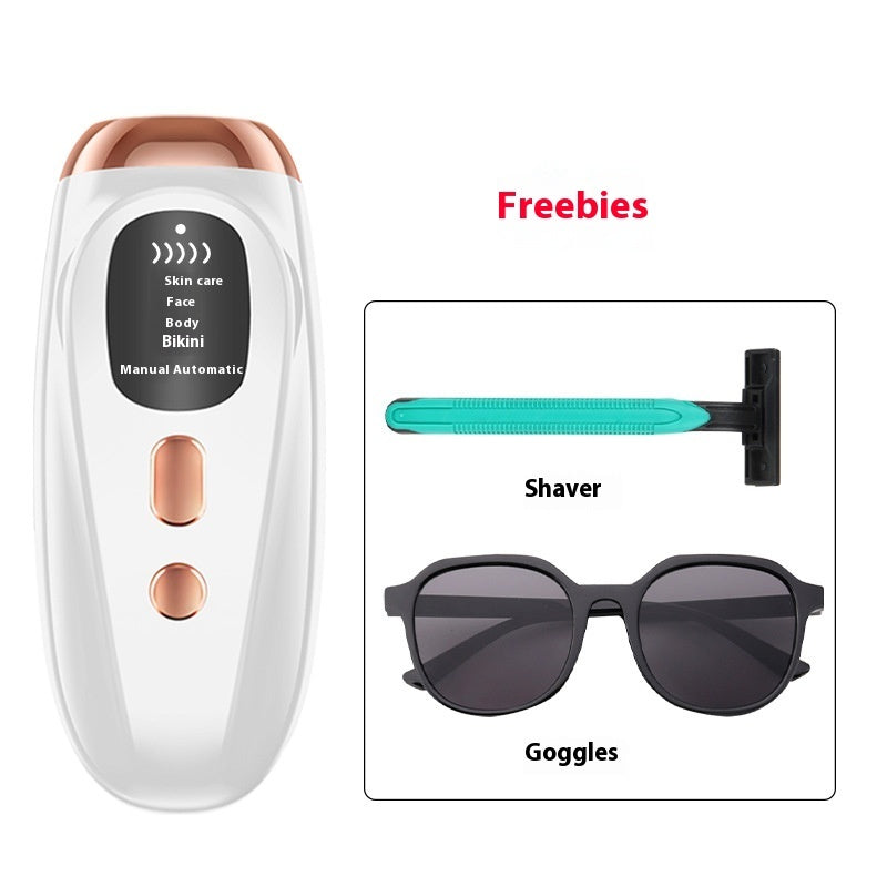 Household Photon Electric Facial Whole Body IPL Freezing Point Strong Pulse Hair Removal Device
