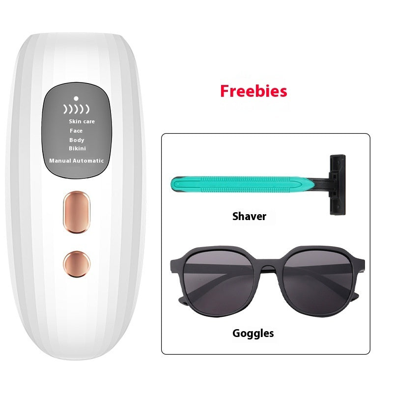 Household Photon Electric Facial Whole Body IPL Freezing Point Strong Pulse Hair Removal Device