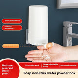 Wall Mounted Organizer Box Soap Powder Grinding