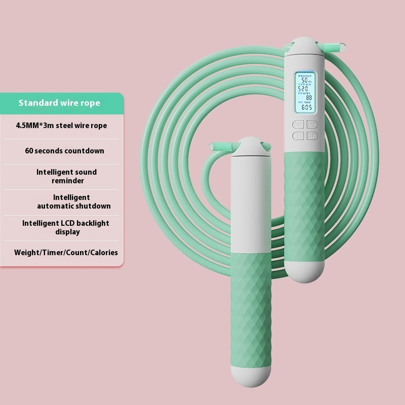 Rope Skipping Dual-purpose Weight-bearing Intelligent Electronic Counting