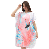 Dry Convenient Changing Double-sided Velvet Wearable Beach Bath Towel Hooded Cloak