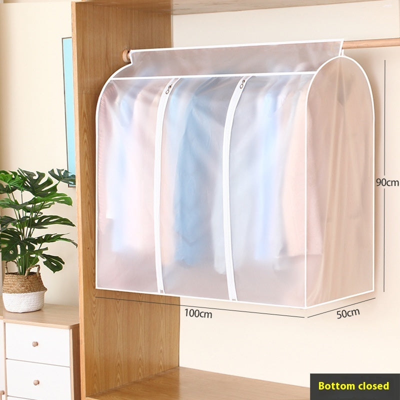 Wardrobe Dust Cover Clothes Dust Hanger Household Storage Bag