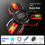 Glowing Fingertip Spinning Top Metal Pressure Reduction Toy