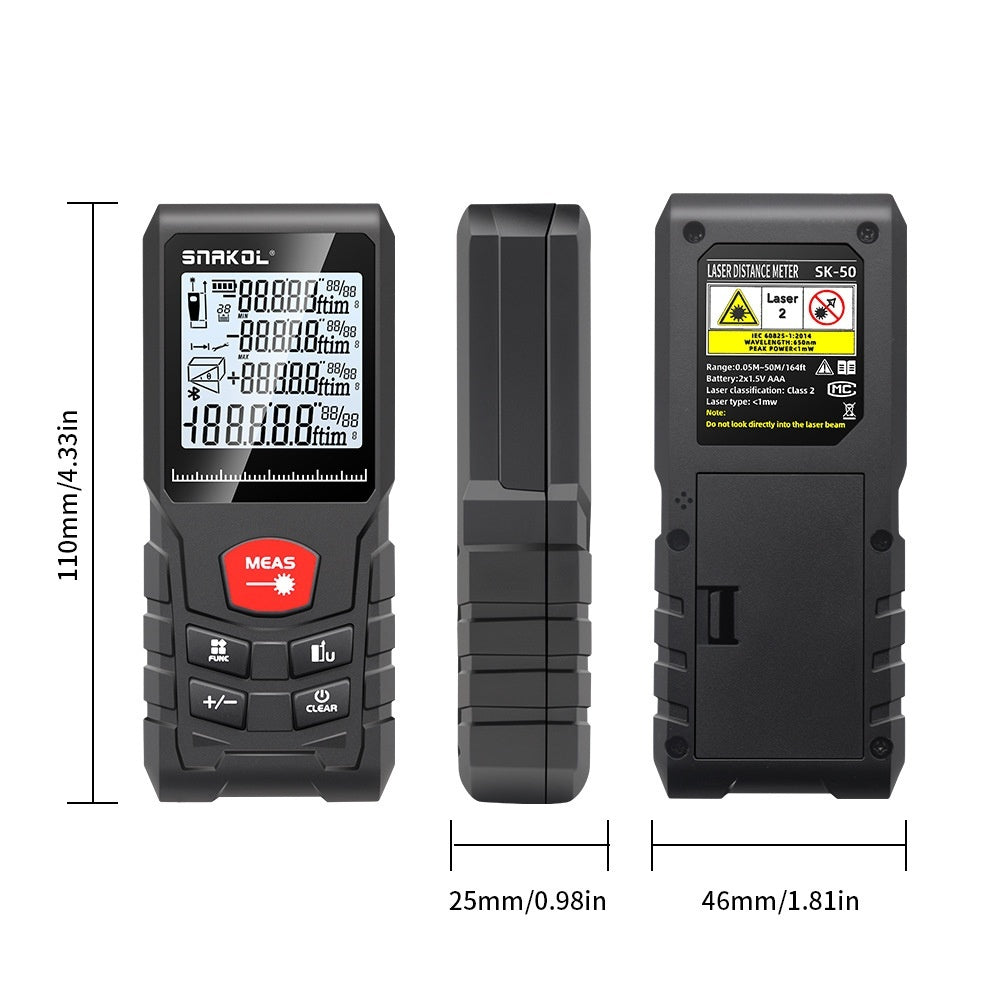 Portable Home High Precision Hand-held Laser Range Finder
