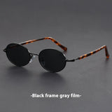 Oval TR90 Temple Retro Round Glasses Republic Of China Style