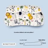 Four Seasons Universal Breathable Children Cartoon Anti-mite Pillow