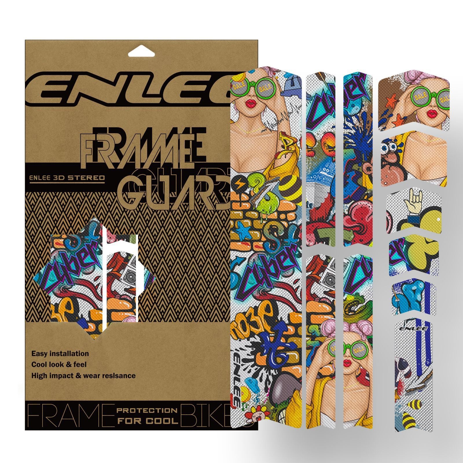 PVC Bike Frame Color Protective Film