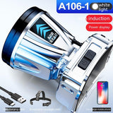 Outdoor Camping Fishing Head-mounted High Power Torch