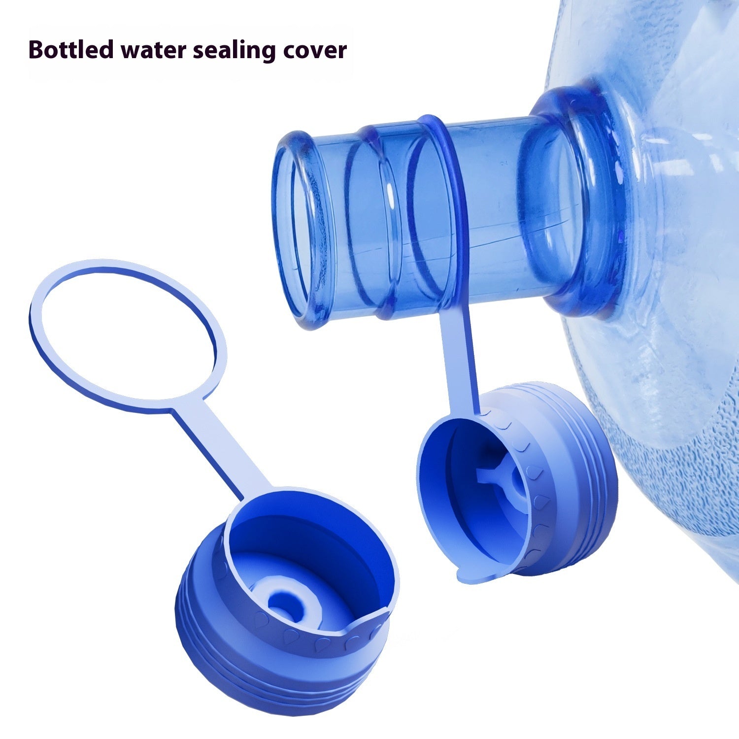 Thickened Seal Dustproof Splash-proof Cover Silicone Bottled Water Cover