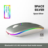 Glowing Bluetooth Mute Charging Mouse