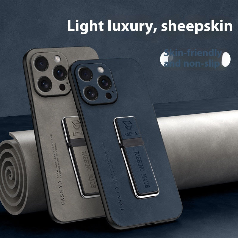 Magnetic Bracket Sheepskin Protective Cover All-inclusive