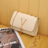 Women's Plaid Tassel Large Capacity Fashion Messenger Bag