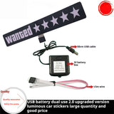 PVC Personality Luminous Automobile Sticker