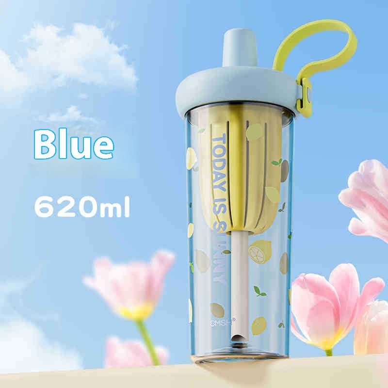 Simple Straw Portable Fruit Teas Cup