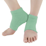 Feather Yarn Gel Heel Socks Moisturizing Exfoliating Anti-chapping
