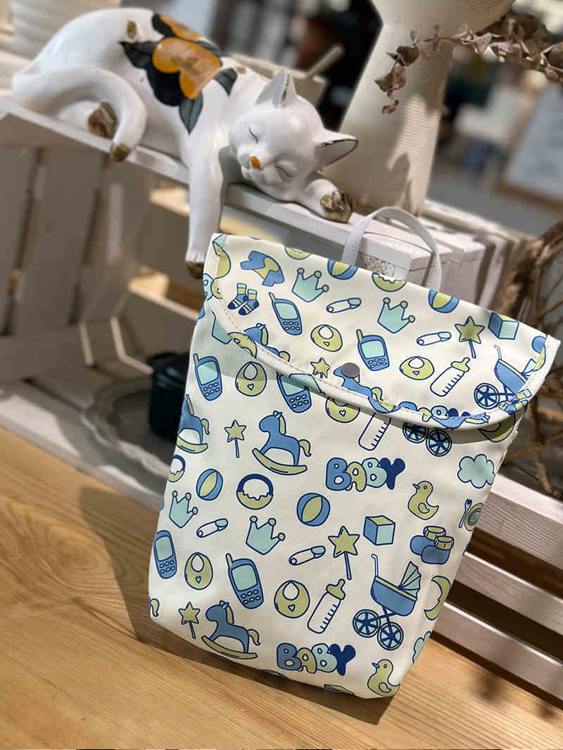 Infant Go Out Portable Waterproof Pull Up Diaper Buggy Bag