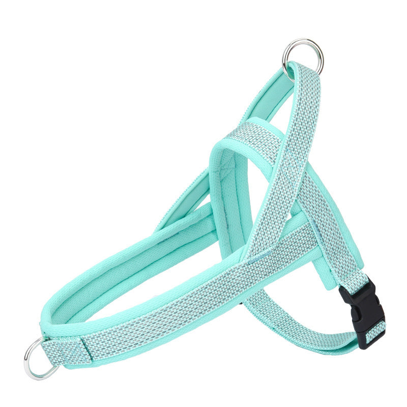 Small Large Dog Reflective Hand Holding Rope Chest Strap