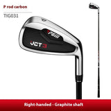 Golf Iron with Carbon Steel Shaft