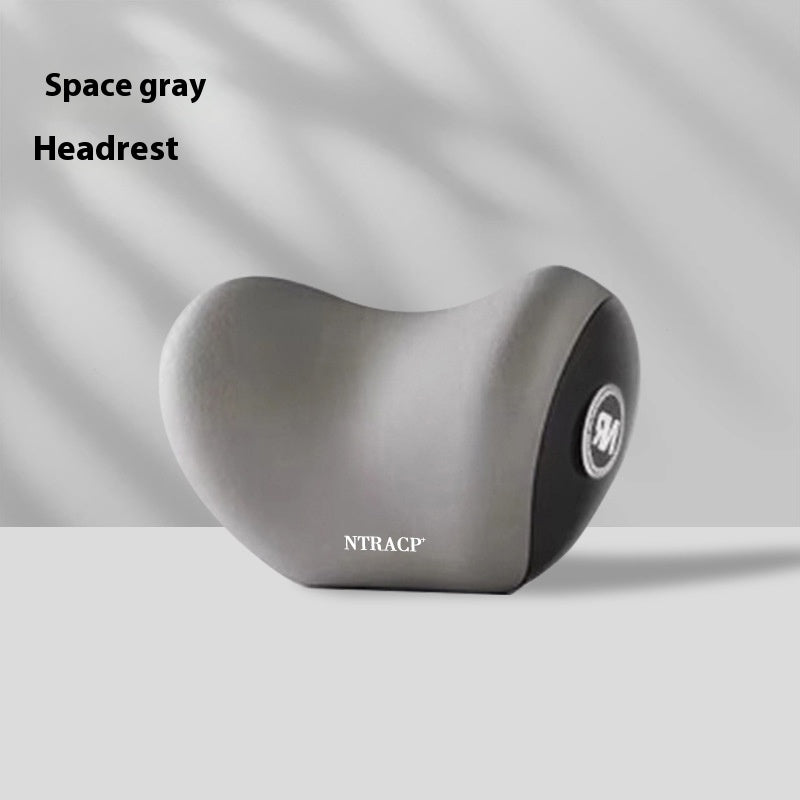 Memory Foam Headrest and Lumbar Pillow