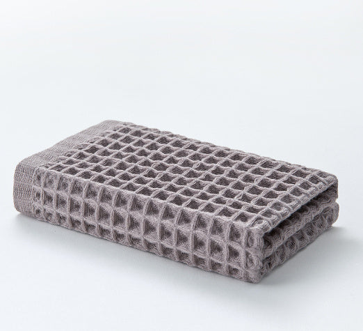 Waffle Pure Cotton Soft Water-absorbing 40g Small Square Towel