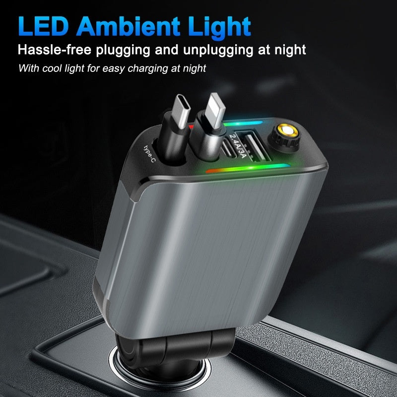 Starry Sky Car Charger 120W  Charger USB Plug