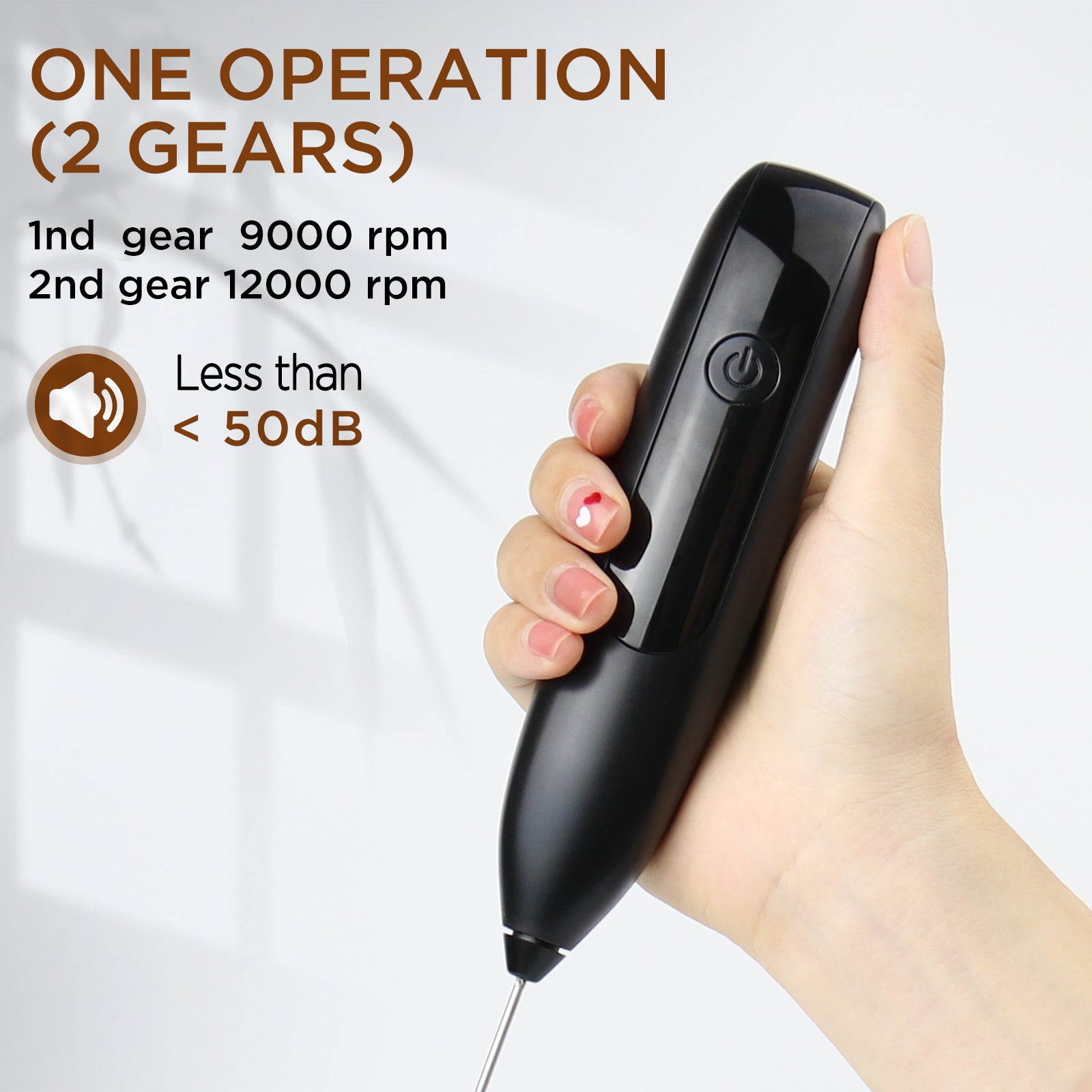 Wireless Electric Milk Frother
