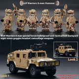 Military Building Blocks Doll Assembled Desert Special Forces