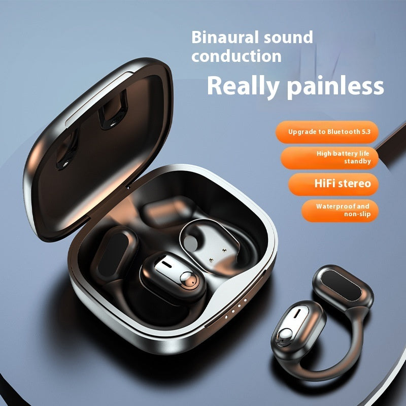 Ear-mounted Bluetooth Headset Ultra-long Life Battery Noise Reduction