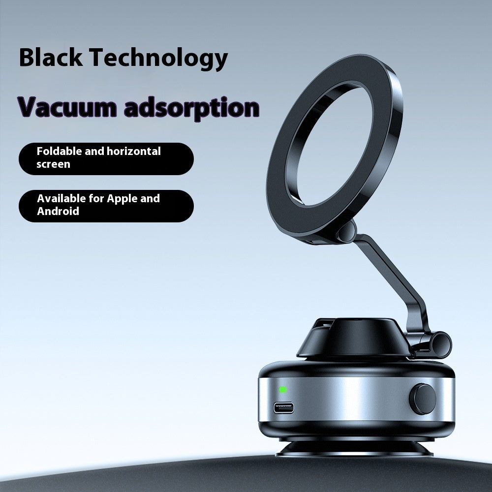 Electric Magnetic Portable Car Folding Suction Cup Mobile Phone Bracket