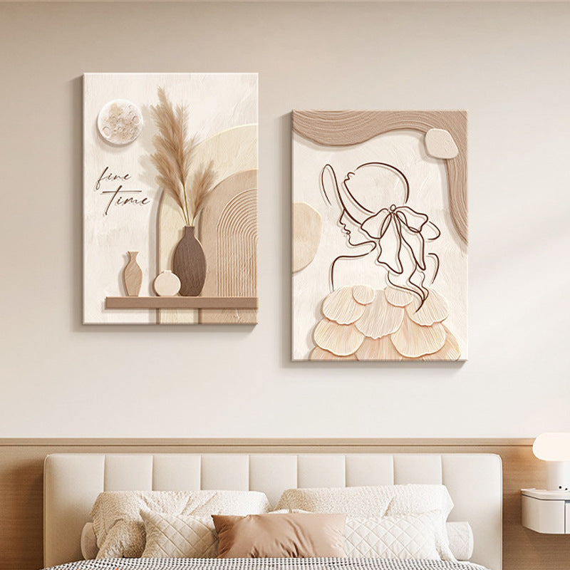 Decorative Abstract Lines Painting Wall Art