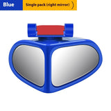 Car Front And Back Wheels Blind Area Rearview Mirror 360 Degree Reflector