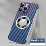 Carbon Fiber Ultra-thin Magnetic Phone Case