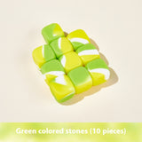 Classic Game Square Silicone Scratch Stone Puzzle Childhood Nostalgia