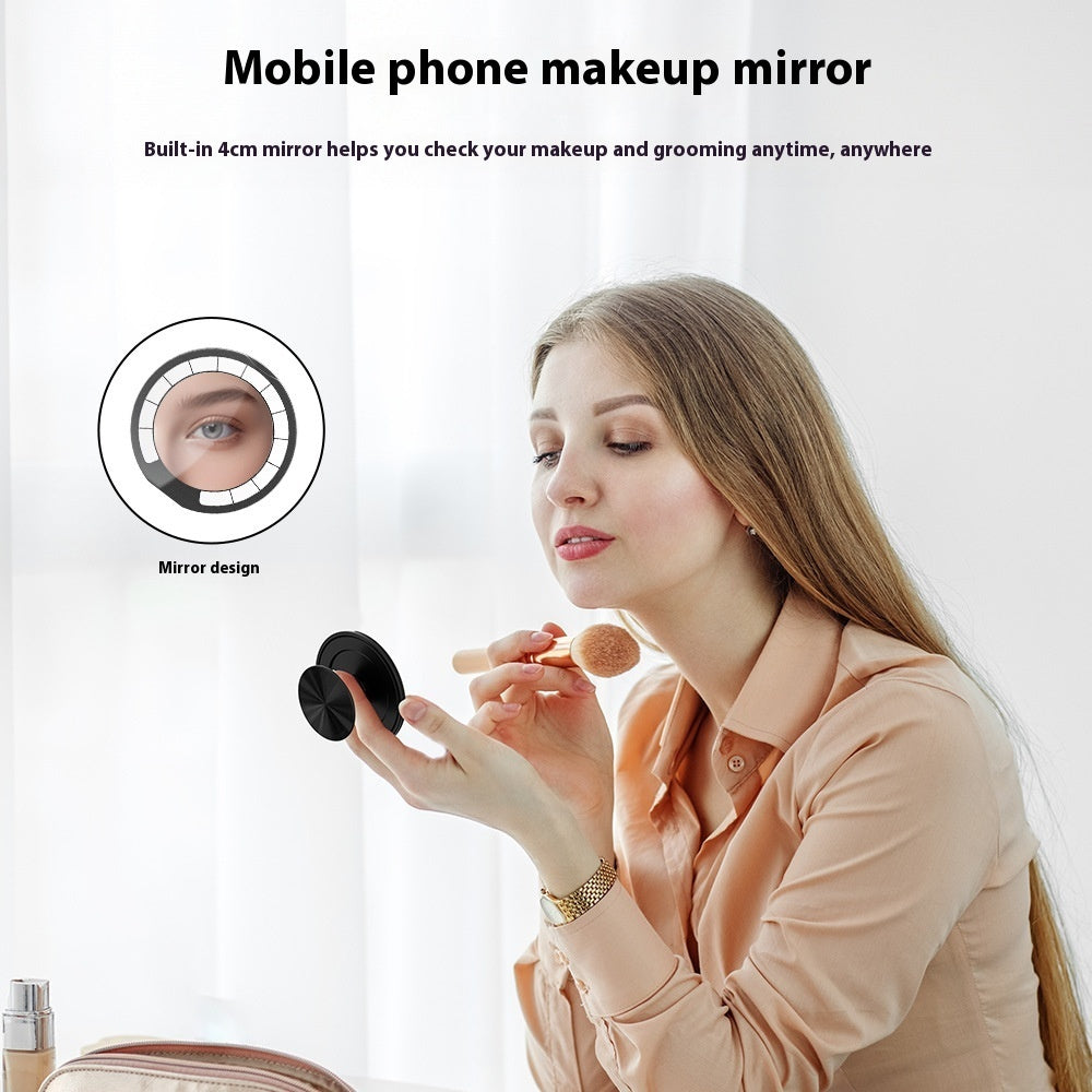 Rotary Magnetic Adhesive Mobile Phone Airbag Bracket Adjustable Aluminum Alloy Desktop