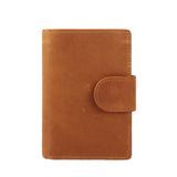 New Leather Wallet For Man Retro Crazy Horse Leather Casual Short Wallet