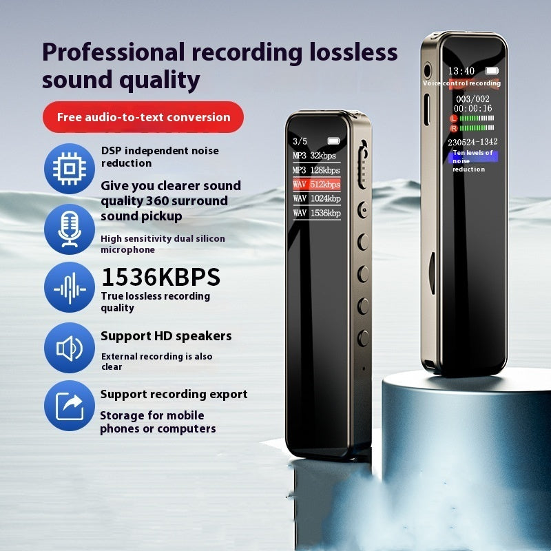 Ultra-long Standby Large Capacity Professional HD Noise Reduction Recorder