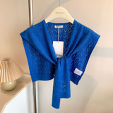 All-match Scarf Outer Wool Detachable Collar Shoulder