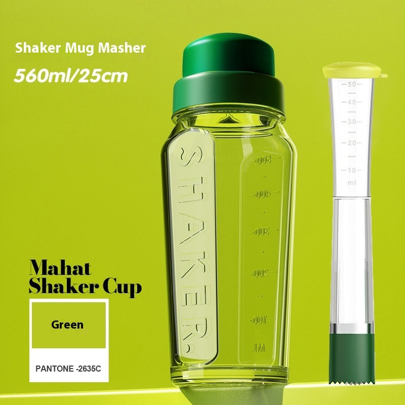Juice Bar Food Grade Glass Cocktail Shaker Tools