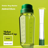 Juice Bar Food Grade Glass Cocktail Shaker Tools