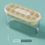 Large Capacity With Lid Easy To Take Off Ice Tray Household Ice Storage Ice Maker