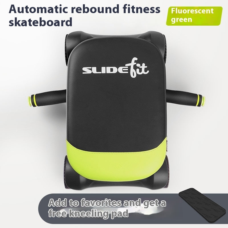 Four-wheel Automatic Rebound Abdominal Fitness Equipment