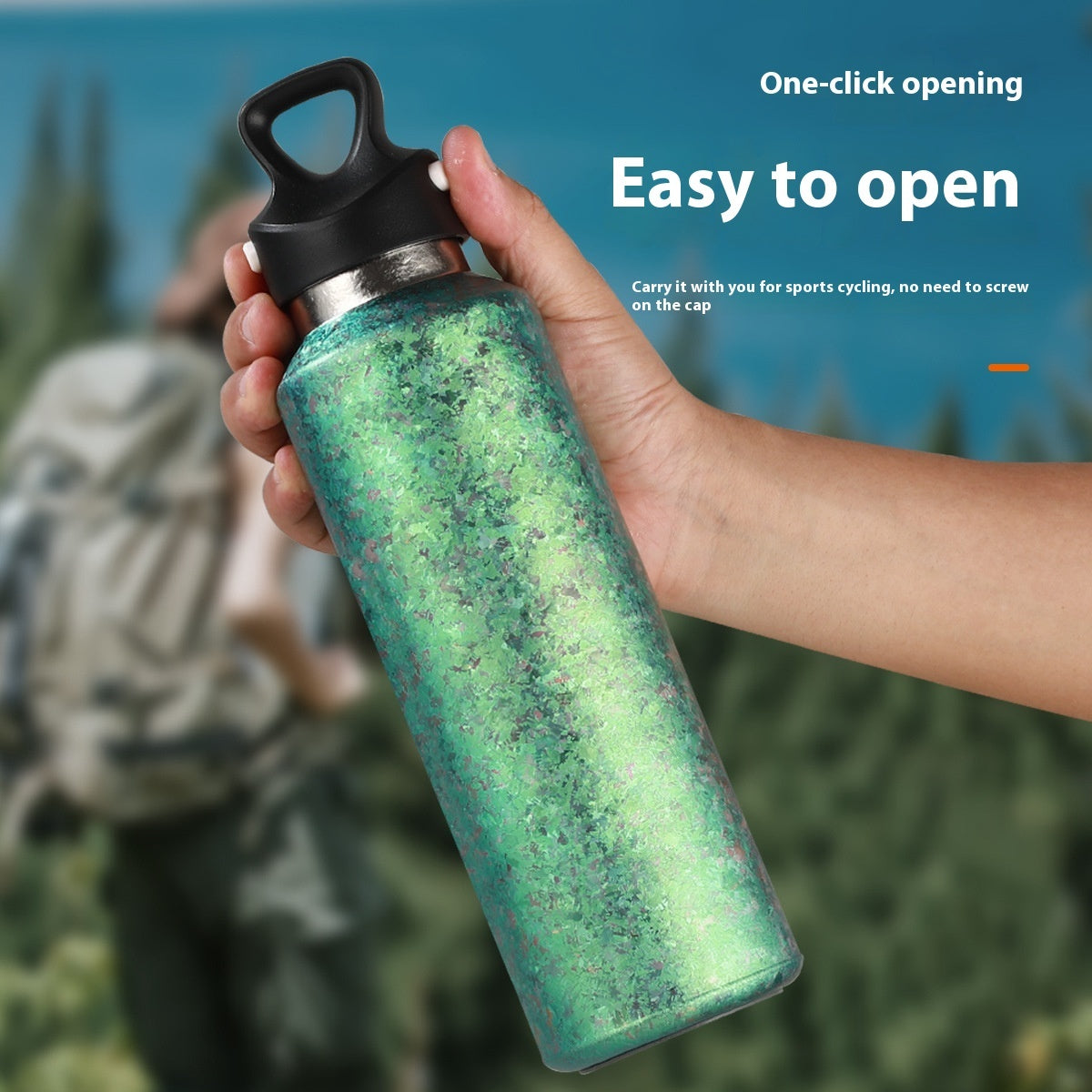 Non Threaded Pure Titanium Vacuum Cup, Simple And Fashionable