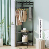 Corner Coat Rack Floor Home Bedroom