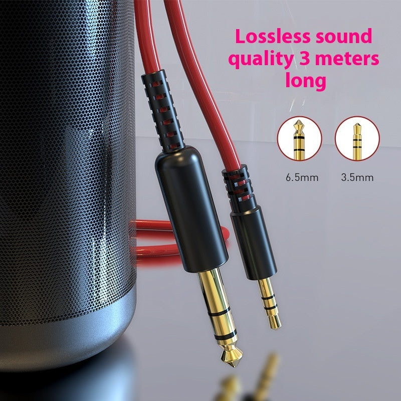 3.5mm To 6.5mm Audio Connection Line