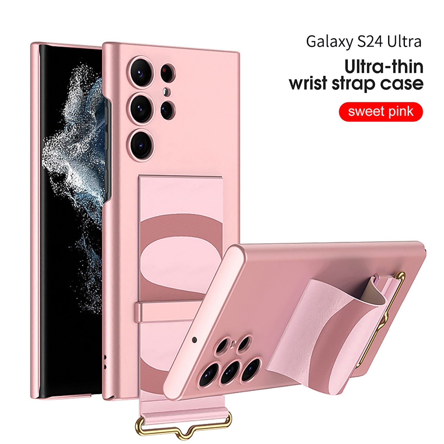 Ultra-thin Wrist Strap Bracket Protective Cover Drop-resistant Phone Case