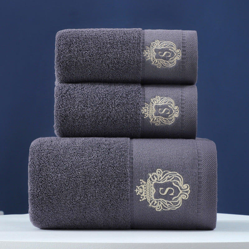 Pure Cotton Towels Three-piece