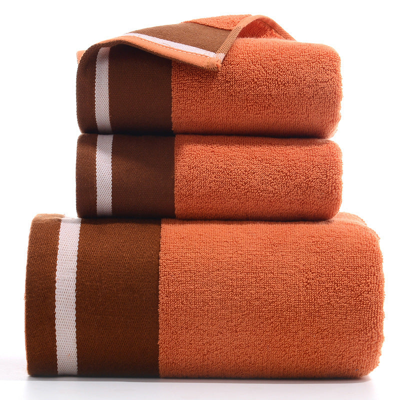 Pure Cotton Towels Three-piece