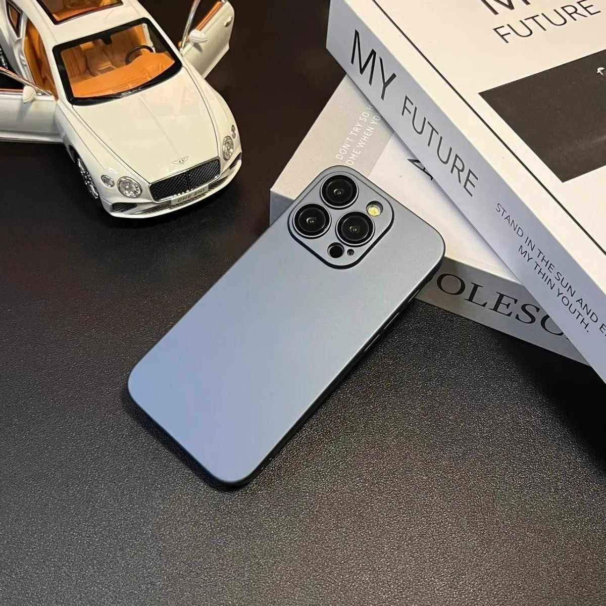Simple Solid Color Heat Dissipation Drop-resistant Phone Case