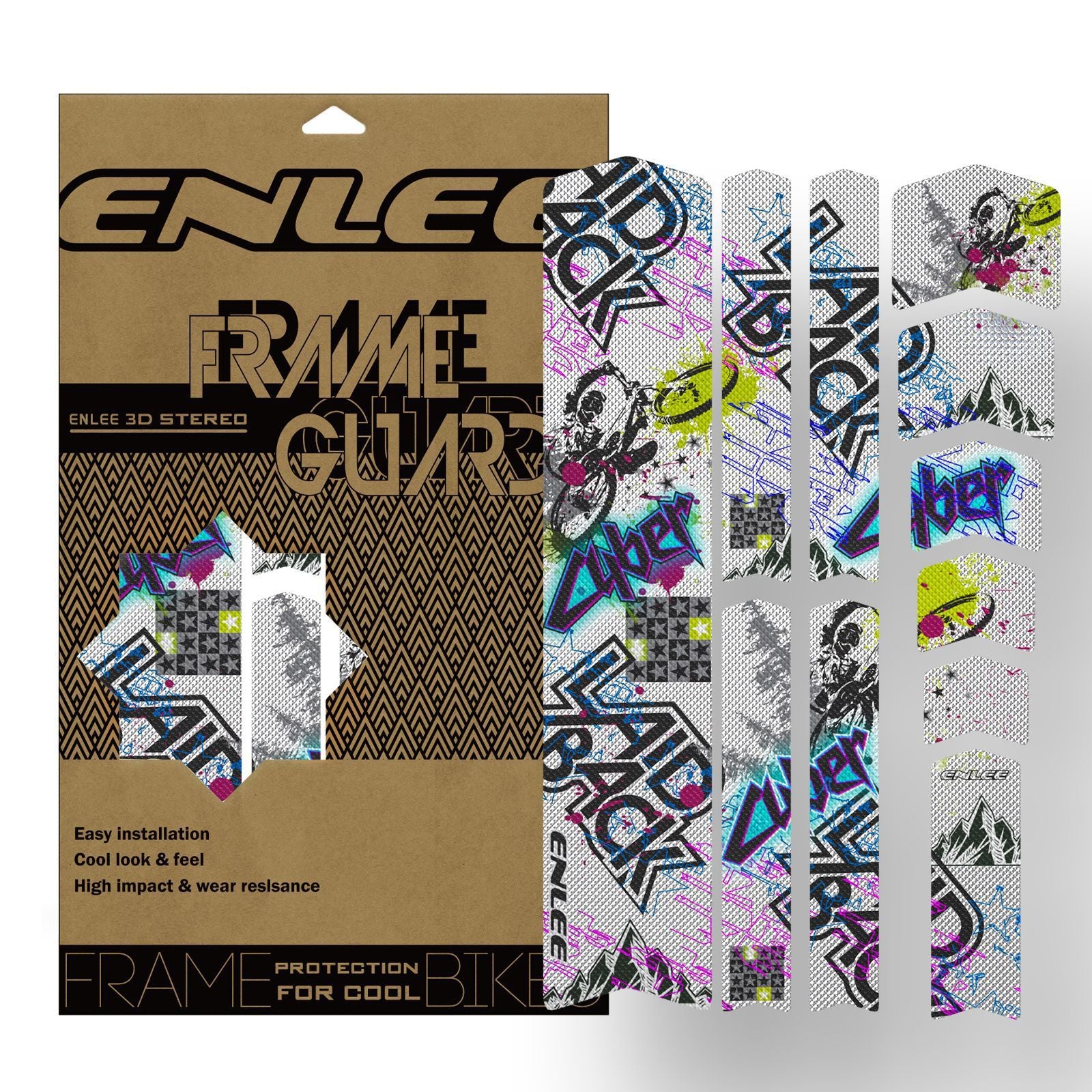 PVC Bike Frame Color Protective Film