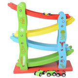 Children's Colorful Multi-layer Inertial Sliding Car Track Gliding Car